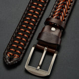 Brackenbury Braided Leather Belt