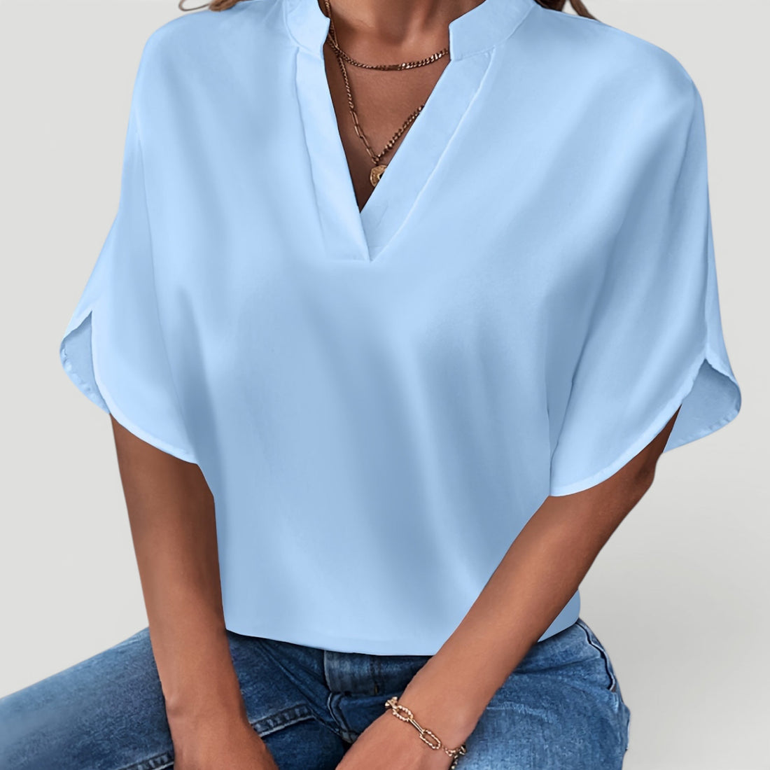 Salerno Short Sleeve Blouse