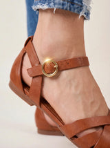 Lucera Woven Wedge Sandals