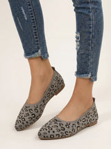 Violetta Leopard Ballet Flats