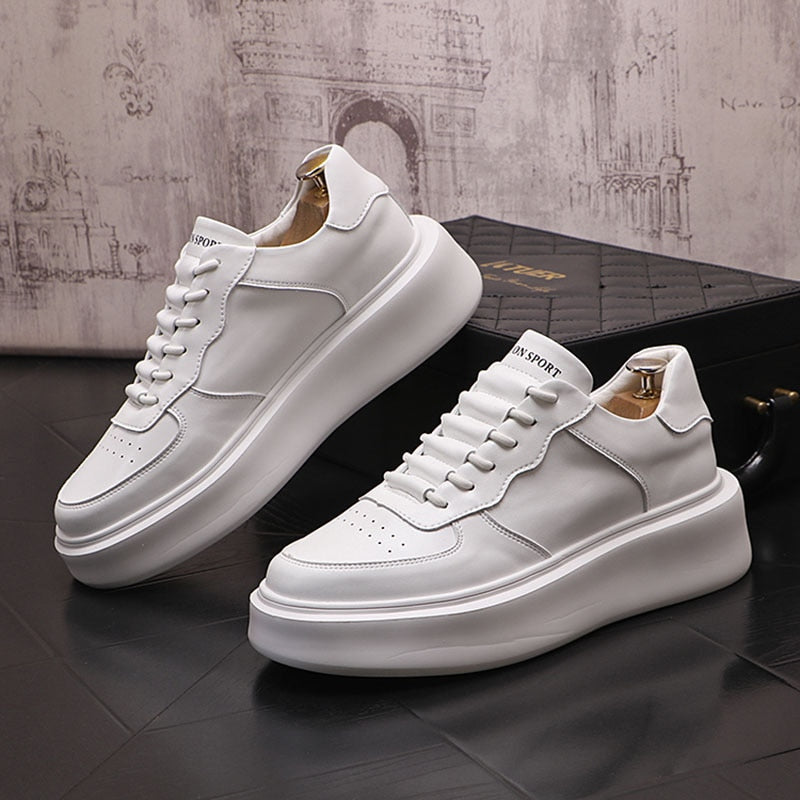 Renwick Split Leather Sneakers