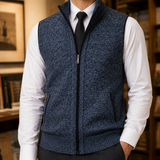 Emilio Zip Vest - Blue