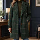 Ophelia-Rae Windowpane Jacket - Green