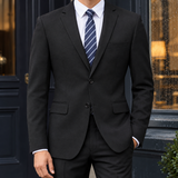 Jude-Wren Tailored Blazer - Two- Black Single-breasted