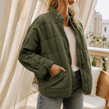 Emilia-Faye Quilted Jacket - Green