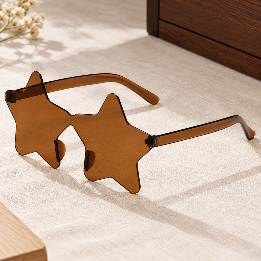 Barnabas Star Sunglasses - Tea Slices