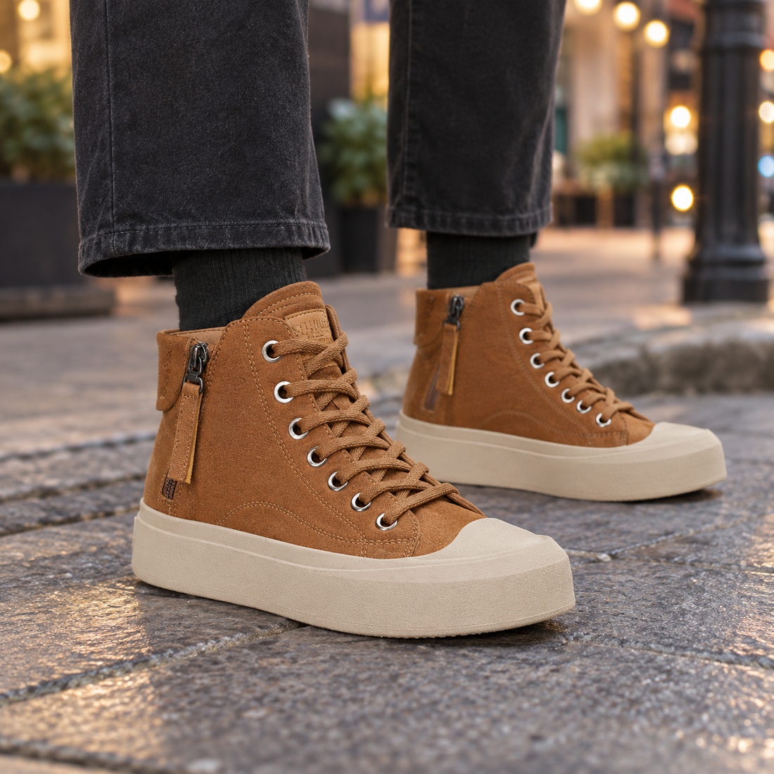Albizzi Platform Boots - Brown