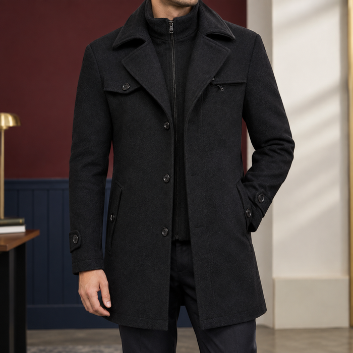 Bartholomew Double Collar Coat