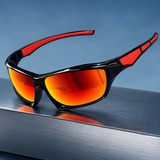 Ezra Polarized Sunglasses - Red