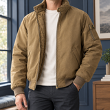 Valentin-Hayes Flight Jacket - Khaki