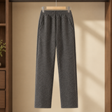 Sabina-Claire Straight Leg Pants - Coffee