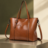 Ancona Convertible Tote Bag - Brown
