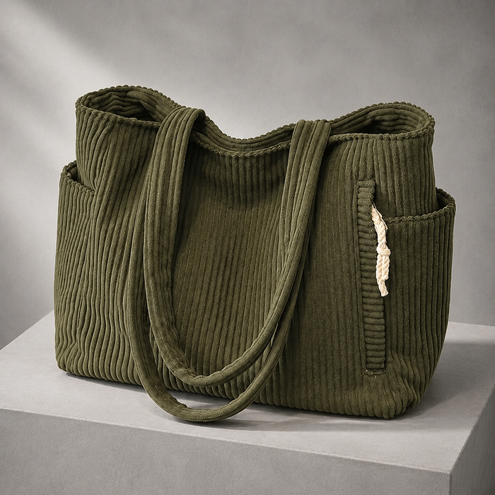 Ferretti Ribbed Tote