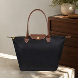 Lecce Zip Tote Bag - Black