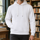 Damian-Cole Hooded Hoodie - White