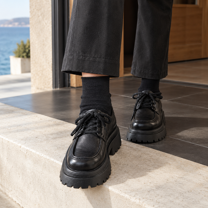Cordoni Chunky Derby Shoes