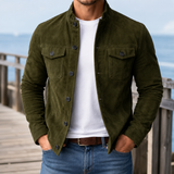 Magnus Military Jacket - Army Green