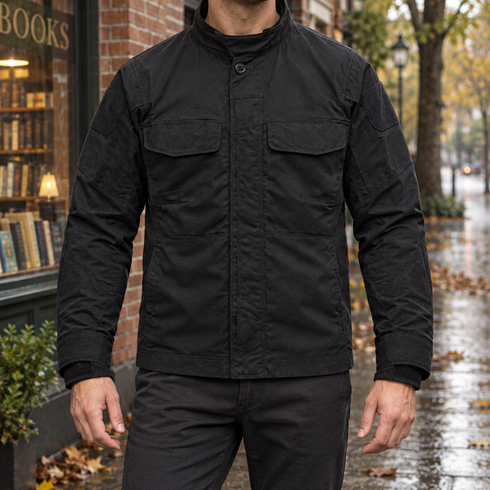 Alistair-Grey Utility Jacket