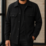 Knox Overshirt Jacket - Black