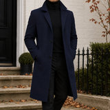 Barnaby-Hayes Tailored Overcoat - Navy