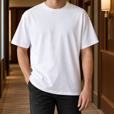 Aurelien Crew Neck T-Shirt - White