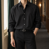 Brendan-Grant Relaxed Shirt - Black