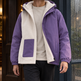 Edric-Scott Reversible Jacket - Purple