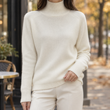 Anouska-Rae Turtleneck Sweater - Off White