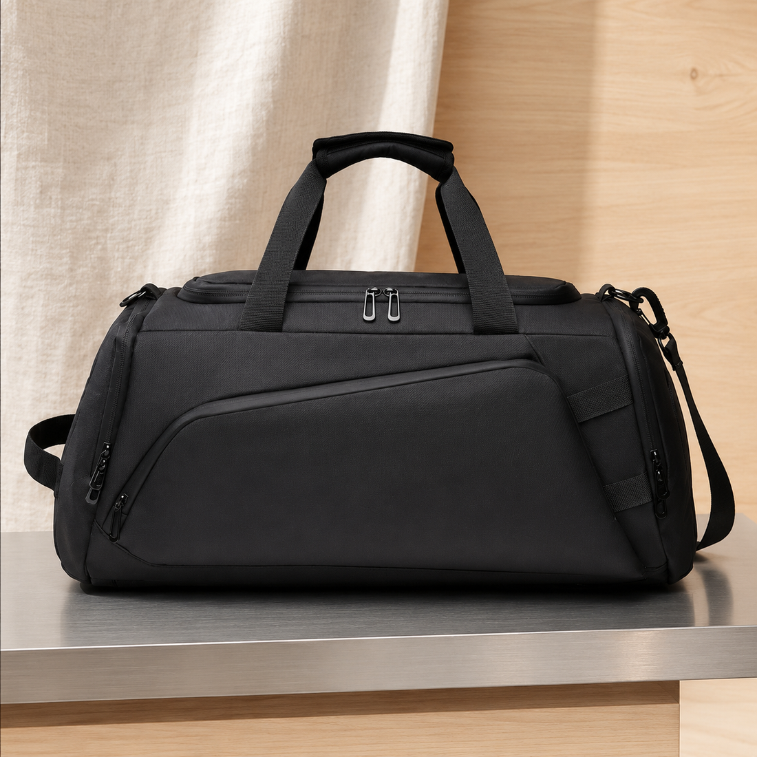 Ravenna Multi-Compartment Duffel - And Upgraded Black