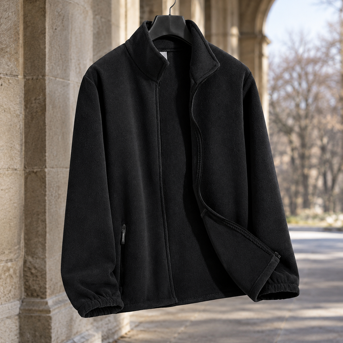 Edmund-Lane Fleece Jacket - Polar