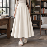 Imogen-Mae Pleated Skirt - Cream