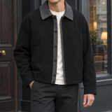 Hugo-Wade Contrast Jacket - Black