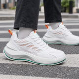 Falconi Platform Sneakers - White Orange