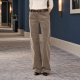 Briony-Lane Straight Leg Pants - Gray