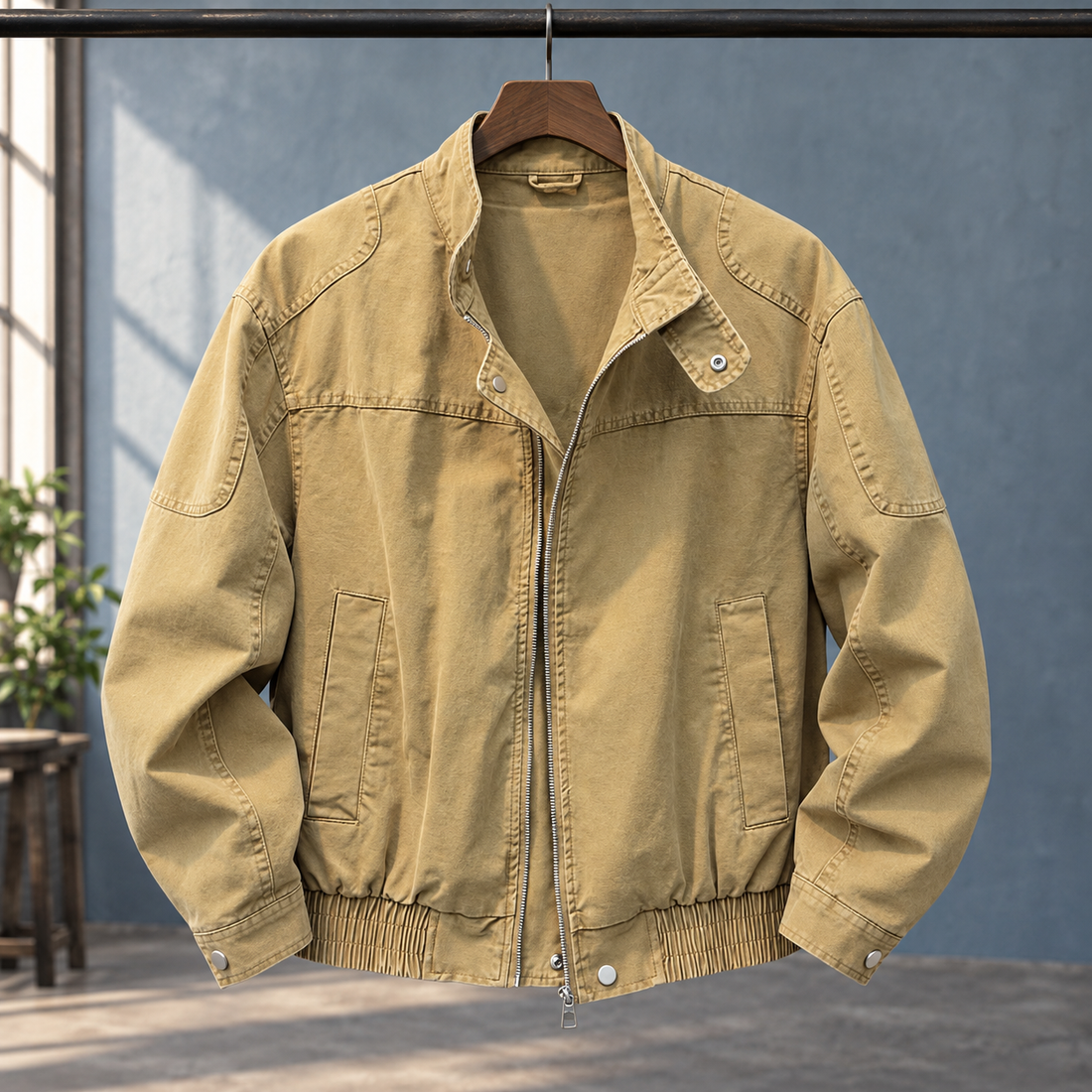 Roderick-Wren Utility Jacket - Khaki