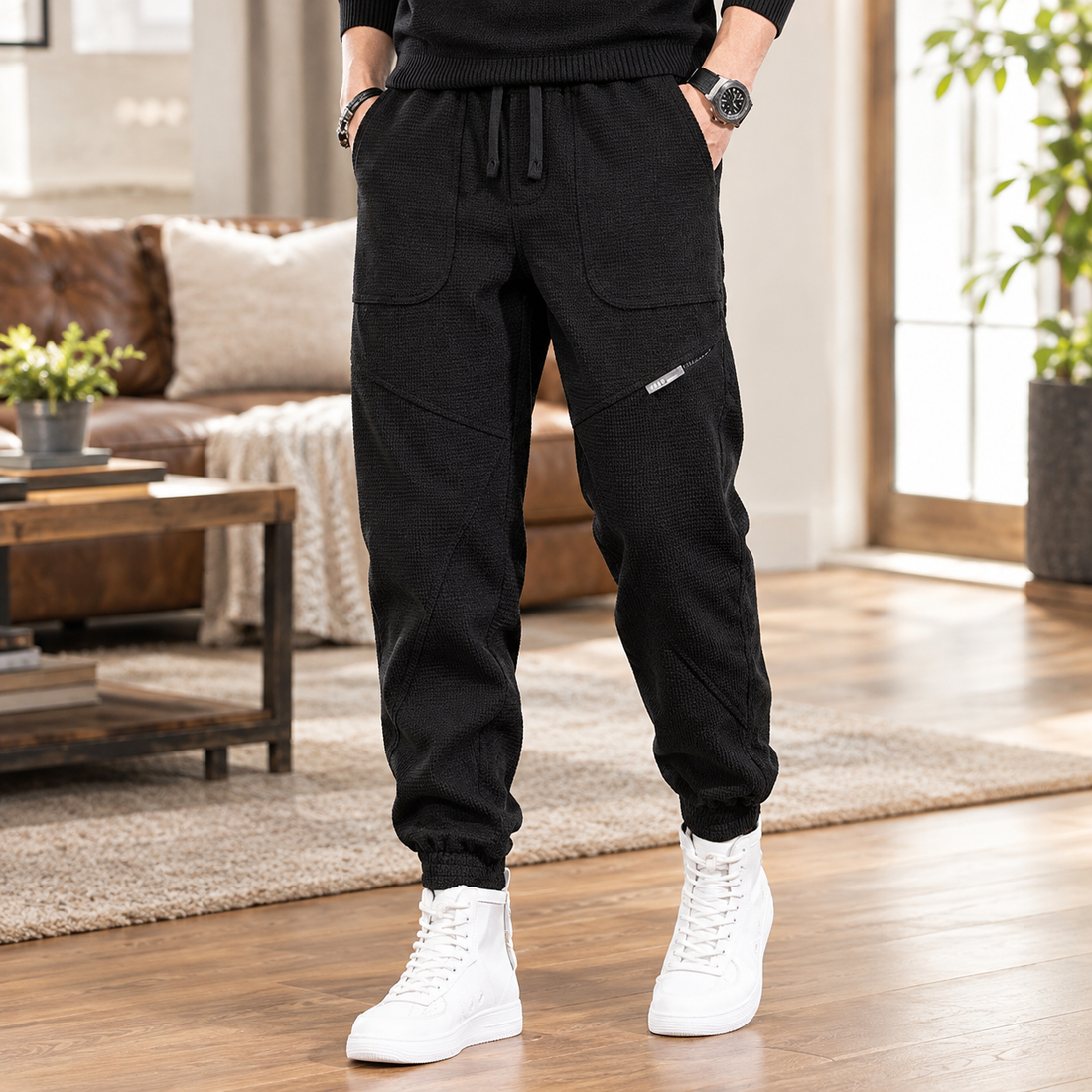 Archambault-Jude Tapered Pants - Black