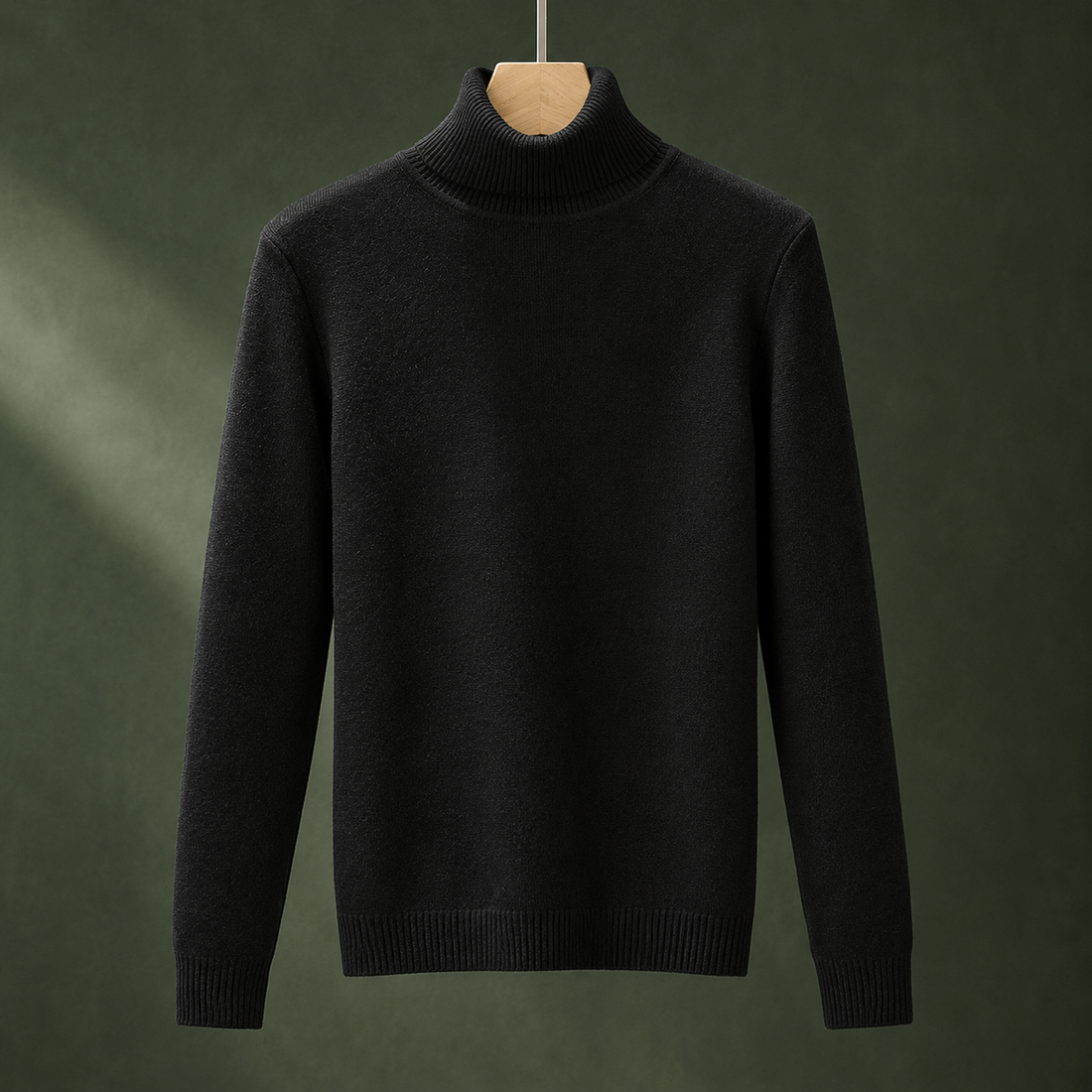 Teresa Turtleneck Sweater - Black
