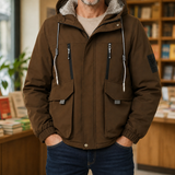 Wesley-Flynn Fleece Lined Jacket - Brown