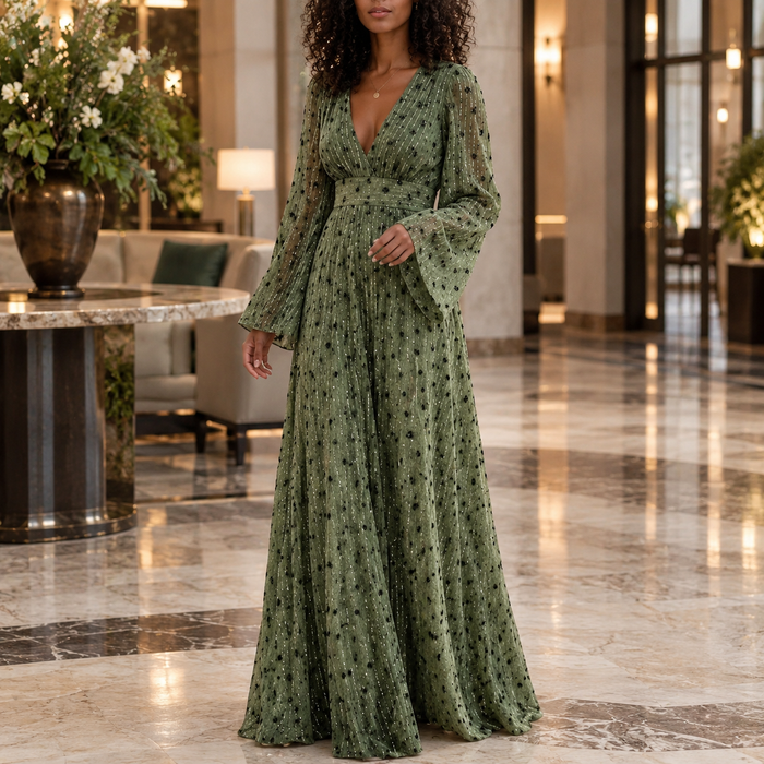 Rosalie-Faye Shimmer Maxi Dress