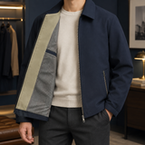 Carter-Hayes Zip Jacket - Navy Blue