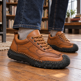 Cesena Rugged Lace-Up Shoes - Light Brown