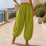 Faye-Louise Balloon Pants - Olive Green