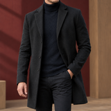 Ralph-Rhys Wool Coat - Black