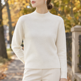 Darcy-Mae Wool Sweater - White