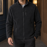 Clement-York Fleece Jacket - Black