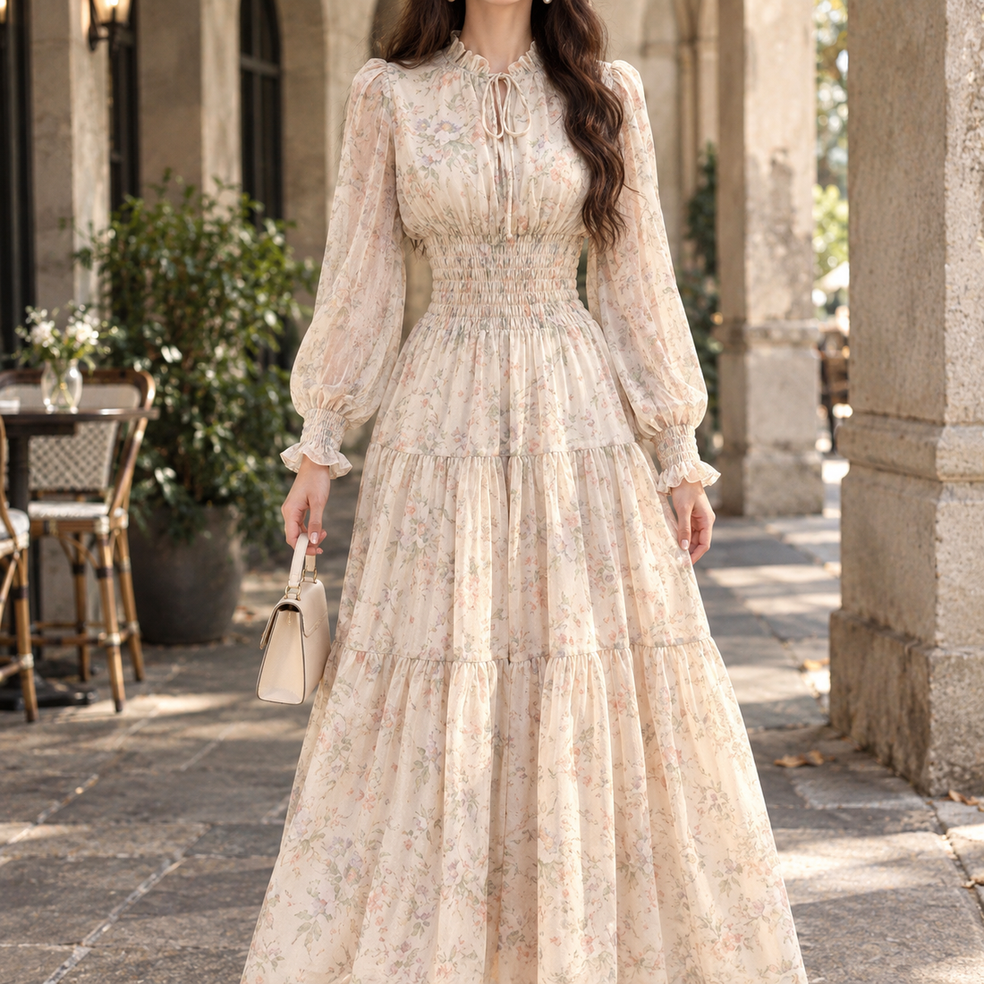 Juliet-Claire Floral Dress - Floral