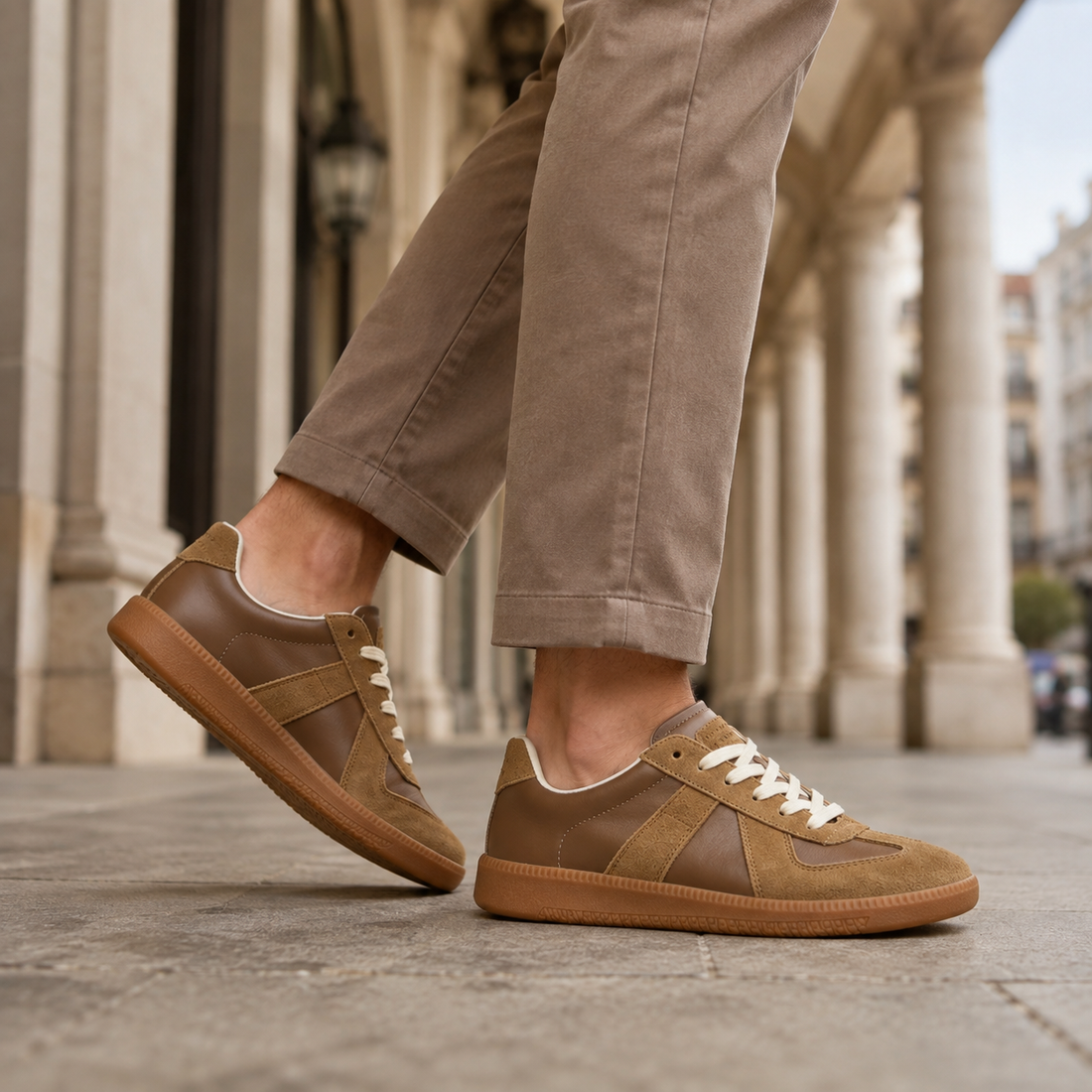 Bartoli Suede Sneakers - Brown