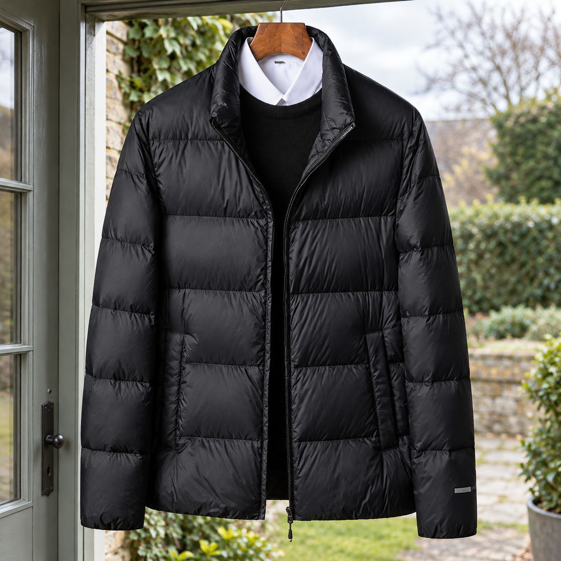 August-Flynn Quilted Jacket - Black
