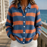 Isabella-Jane Striped Cardigan - Multicolored
