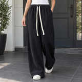 Laurel-Grace Wide Leg Pants - Black